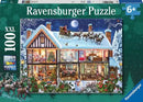 Ravensburger 100 Piece Puzzle Christmas At Home