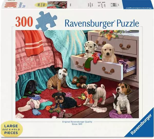 Ravensburger 300 Piece Puzzle Large Pieces Mischief Makers