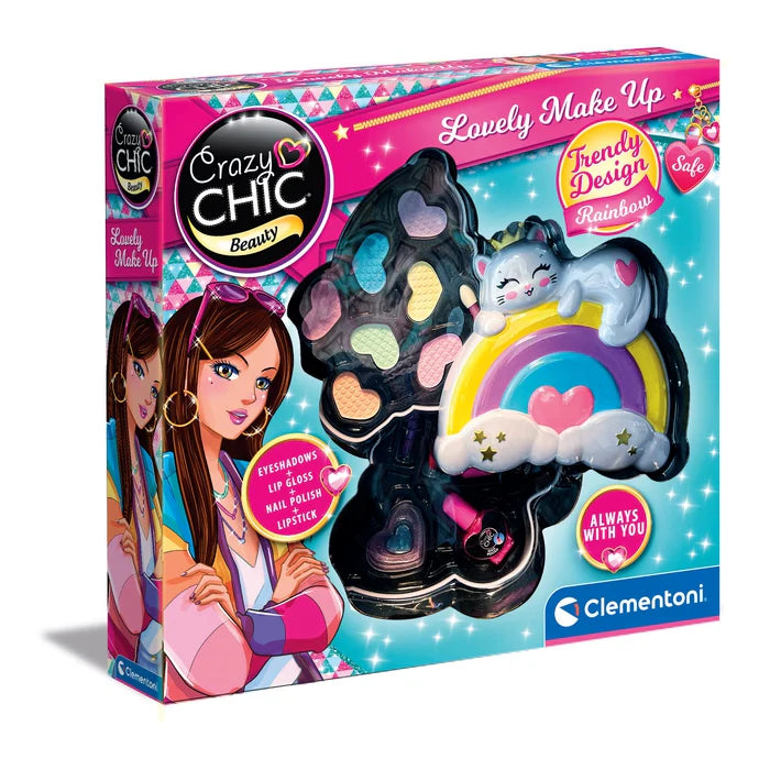 Clementoni Crazy Chic Rainbow Makeup Set