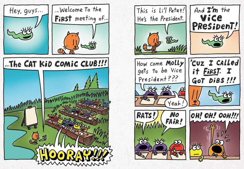 Cat Kid Comic Club
