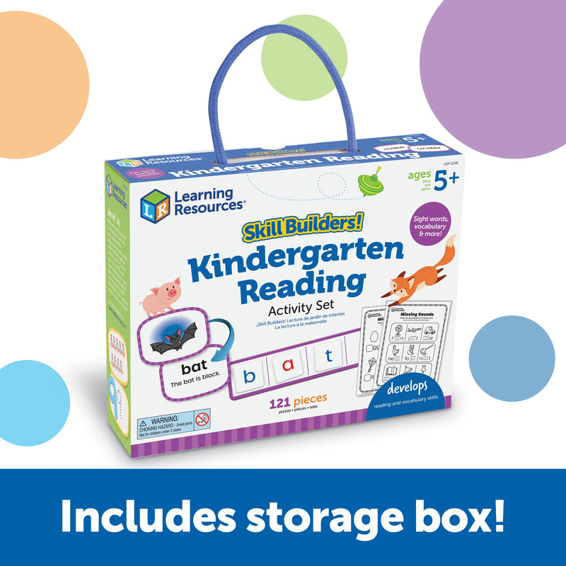 Learning Resources Skill Builders Kindergarten Reading Activity Set