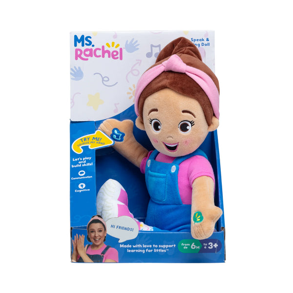 Ms. Rachel Speak And Sing Doll