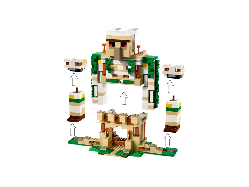 LEGO Minecraft The Iron Golem Fortress 21250