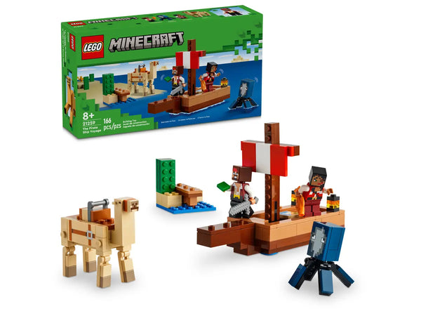 LEGO Minecraft The Pirate Ship Voyage 21259