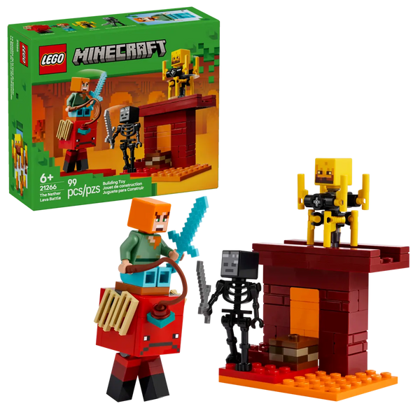 LEGO Minecraft The Nether Lava Battle #21266