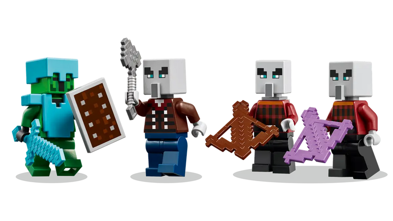 LEGO Minecraft The Illager Desert Patrol