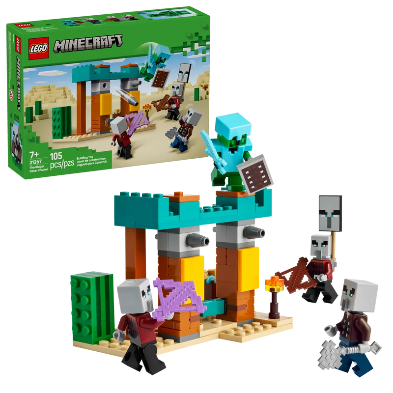 LEGO Minecraft The Illager Desert Patrol