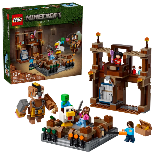 LEGO Minecraft Woodland Mansion Fighting Ring 21272