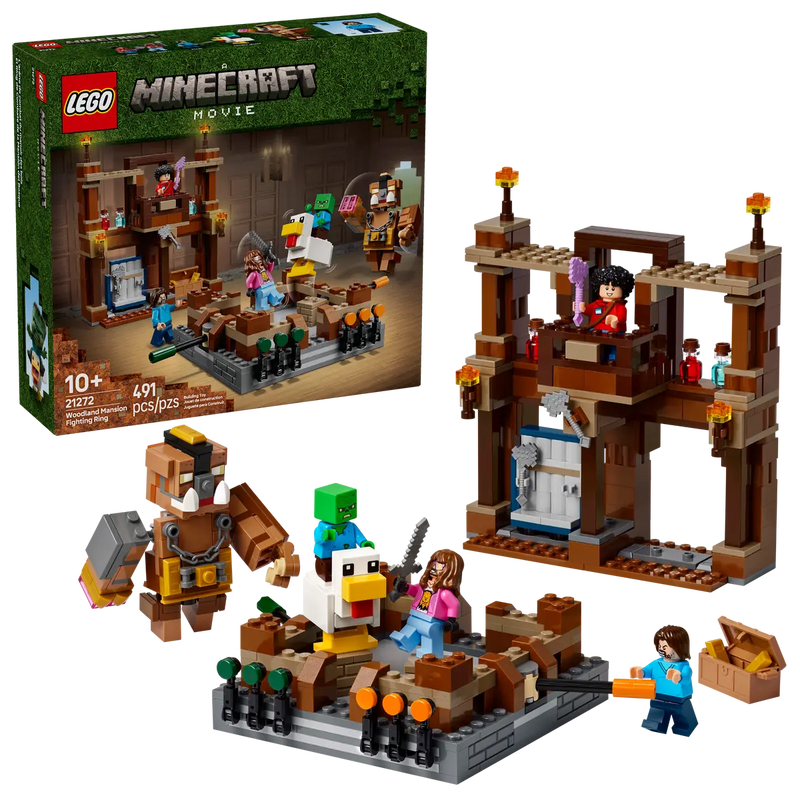 LEGO Minecraft Woodland Mansion Fighting Ring 21272