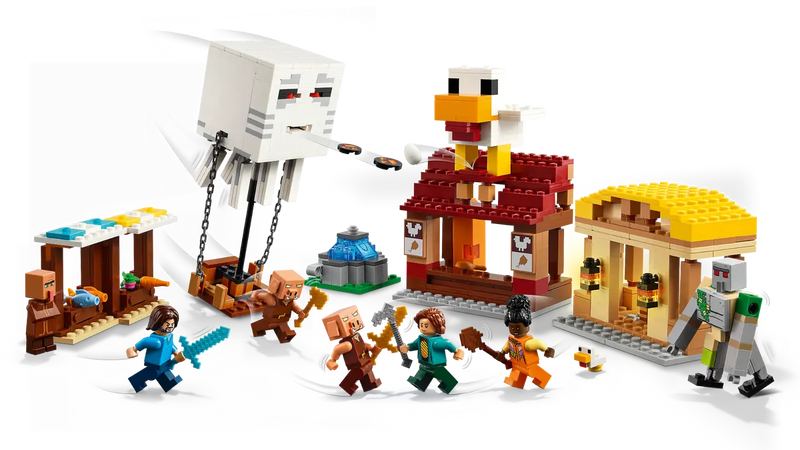 LEGO Minecraft The Ghast Balloon Village Attack 21273