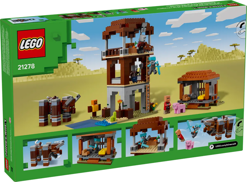 LEGO Minecraft The Pillager Outpost And Ravager
