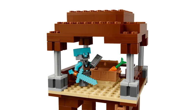 LEGO Minecraft The Pillager Outpost And Ravager