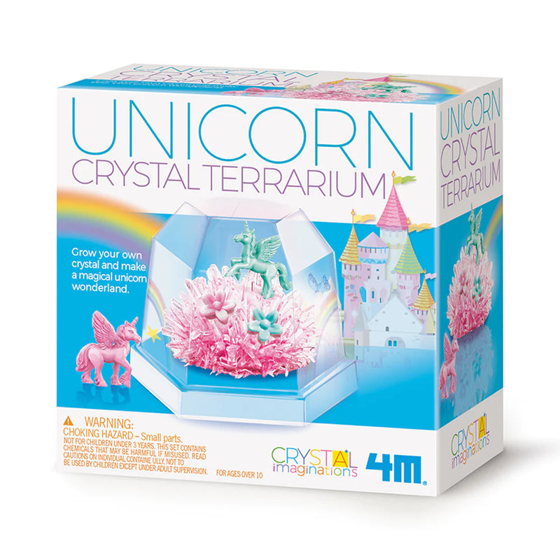 4M Unicorn Crystal Terrarium Growing Crystals