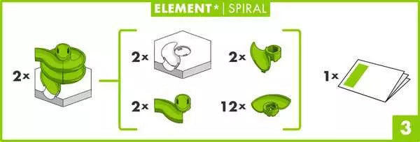 Ravensburger Gravitrax Spiral Element