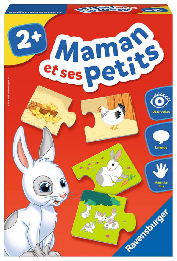 Ravensburger Maman Et Ses Petits