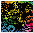 Avenir Scratch Art Dinosaurs 15 Sheets