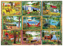 Cobble Hill 1000 Piece Puzzle Postcards From The Lake Country