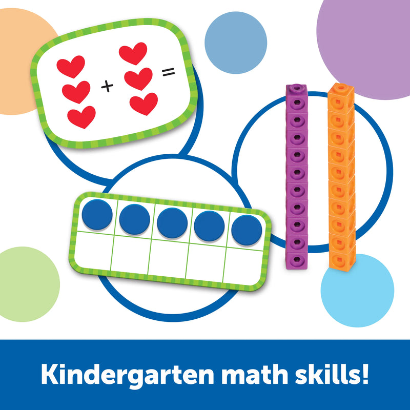 Learning Resources Skill Builders Kindergarten Math Activity Set