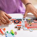 Melissa & Doug 4 In 1, 12 Piece Puzzles In A Box- Vehicles