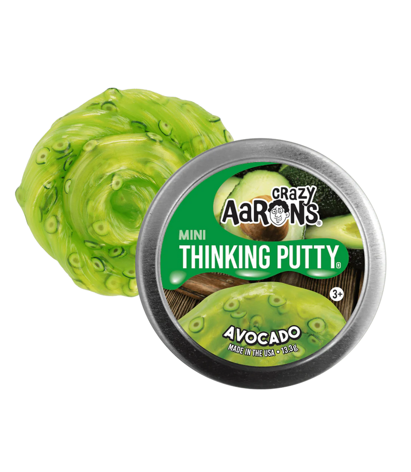 Crazy Aarons Thinking Putty Mini Avocado