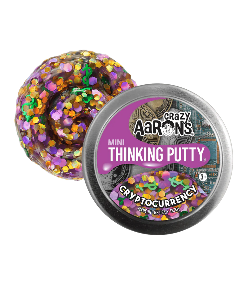 Crazy Aarons Thinking Putty Mini Cryptocurrency