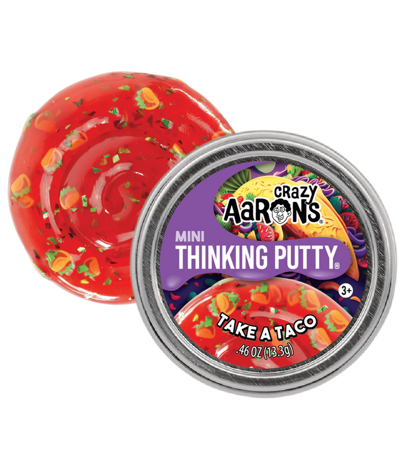 Crazy Aarons Thinking Putty Mini Take A Taco