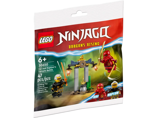LEGO Ninjago Kia And Rapton's Temple Battle #30650