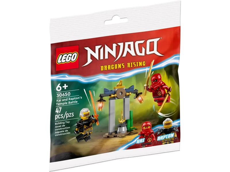 LEGO Ninjago Kia And Rapton's Temple Battle