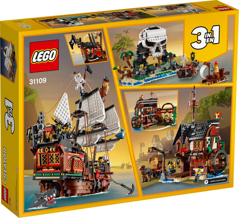 LEGO 3 in 1 Pirate Ship 31109