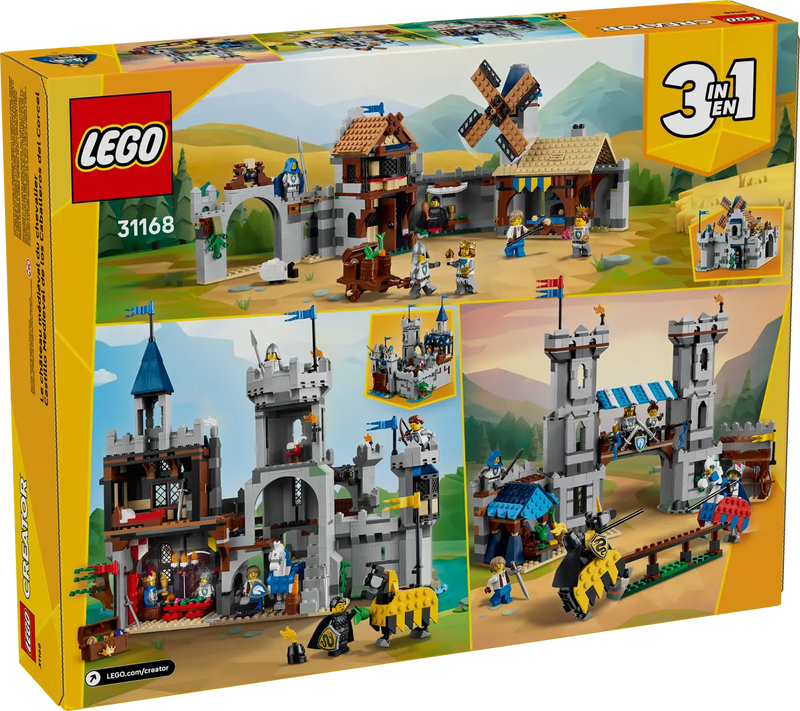 LEGO Creator Medieval Horse Knight Castle