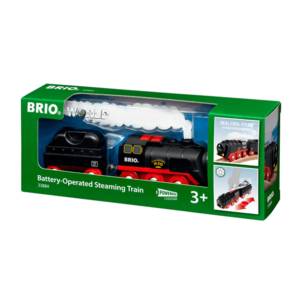 Brio Battery Operated Steaming Train 33884