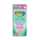 Crayola Colors of Kindness Coloured Pencils, 12 Count
