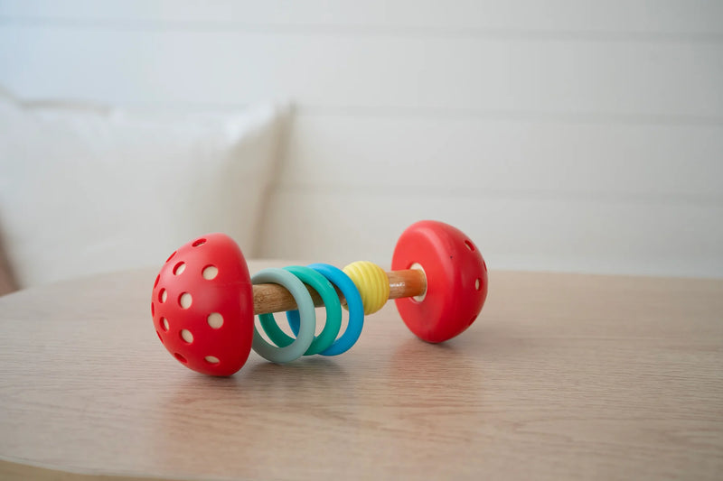 Manhattan Toy Toadstool Twist And Shake Rattle