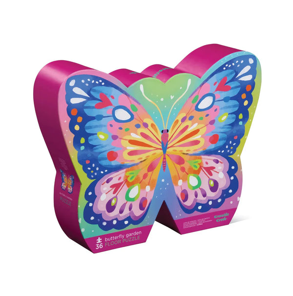 Crocodile Creek 36 Piece Floor Puzzle Butterfly Garden