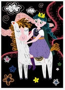 Avenir Scratch Art Princess 15 Sheets