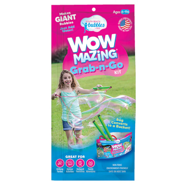 WOWmazing Giant Bubble Grab-N-Go Kit