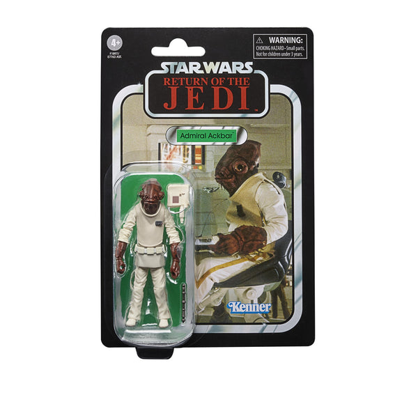 Hasbro Kenner Star Wars Return Of The Jedi General Ackbar (Preowned New In Box)