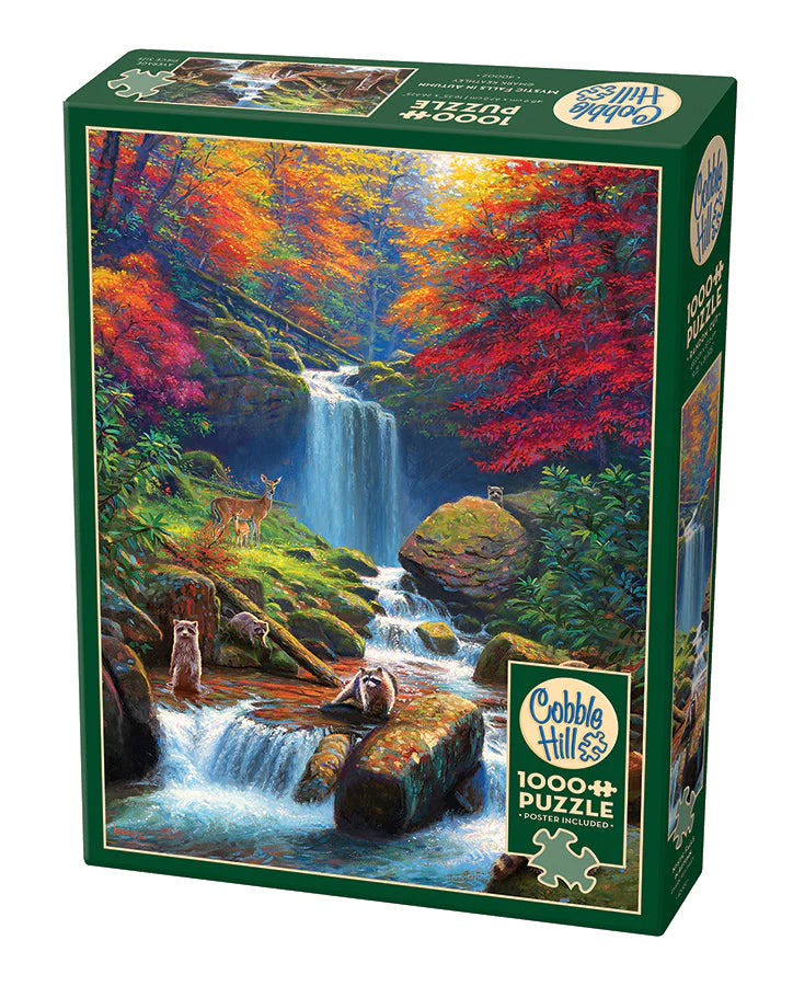 Cobble Hill 1000 Piece Puzzle Mystic Falls In Autumn