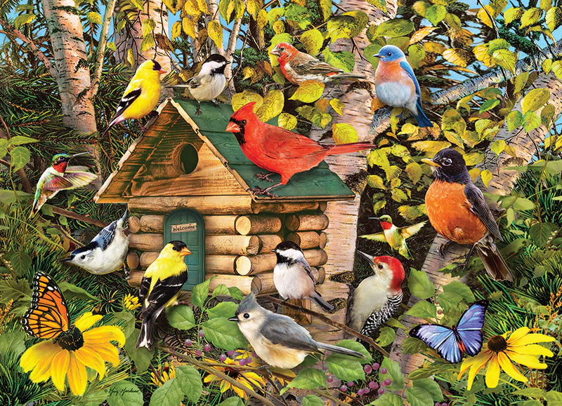 Cobble Hill 1000 Piece Bird Cabin