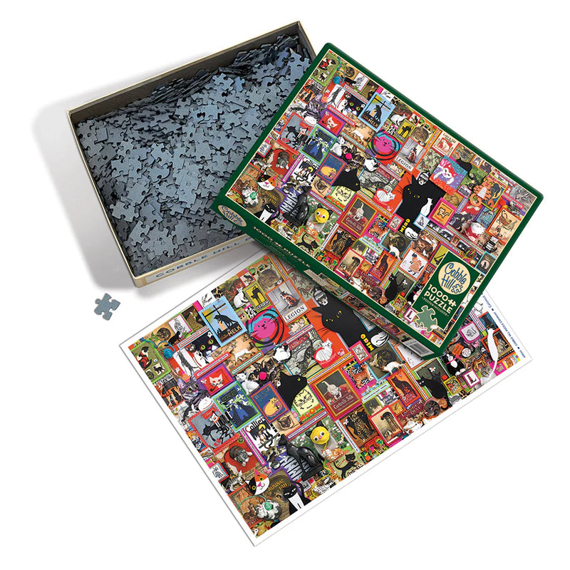 Cobble Hill 1000 Piece Puzzle Catsville