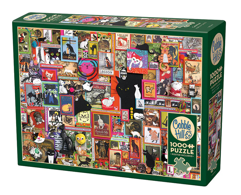 Cobble Hill 1000 Piece Puzzle Catsville