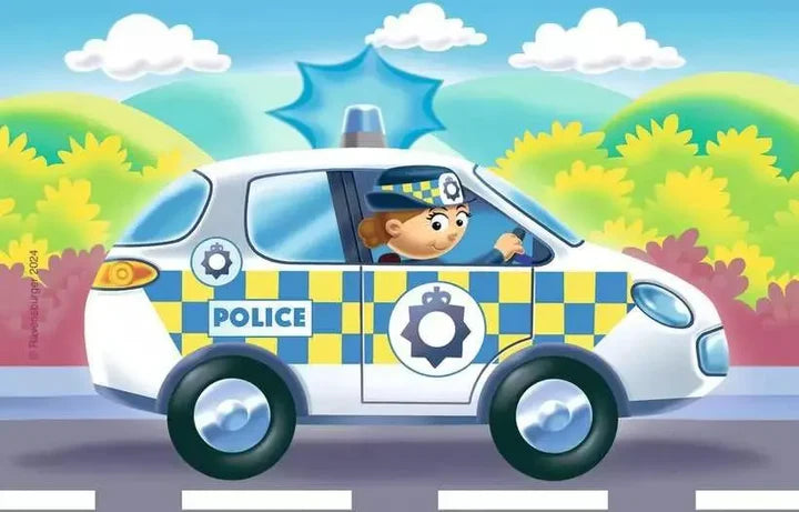 Ravensburger My First Puzzles 2, 3, 4 and 5 Piece Puzzles Rescue Vehicles