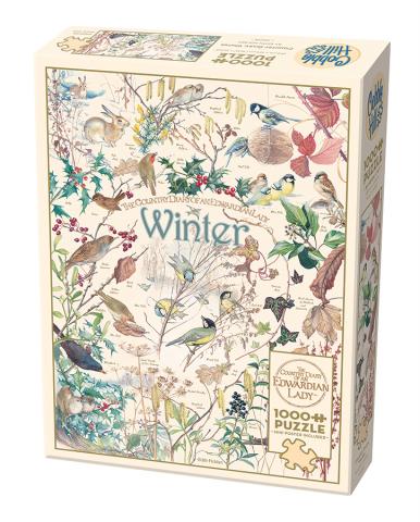 Cobble Hill 1000 Piece Puzzle Country Diary Winter