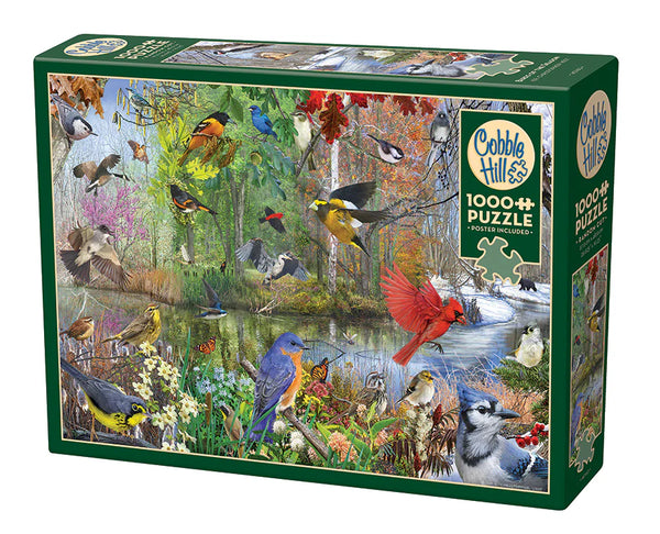 Cobble Hill 1000 Piece Birds Of The Season