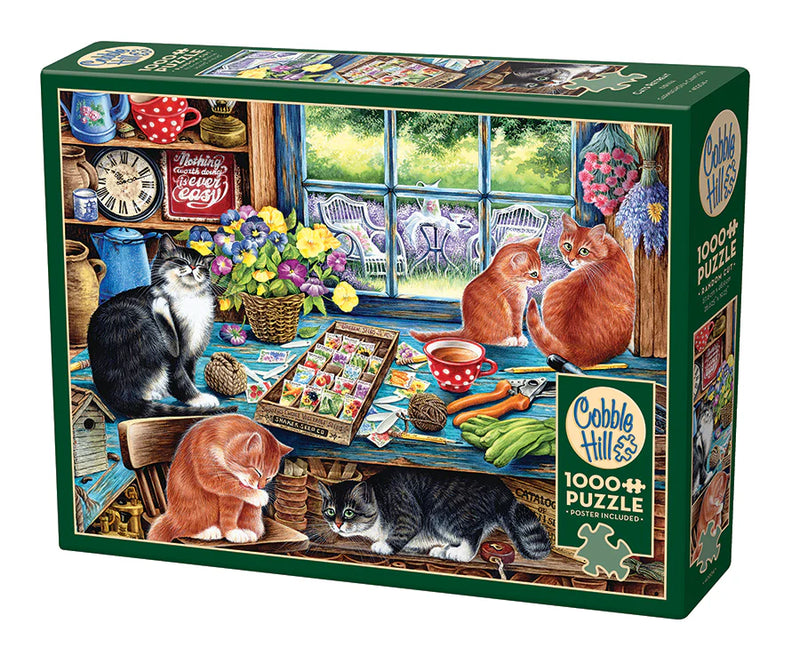 Cobble Hill 1000 Piece Cats Retreat