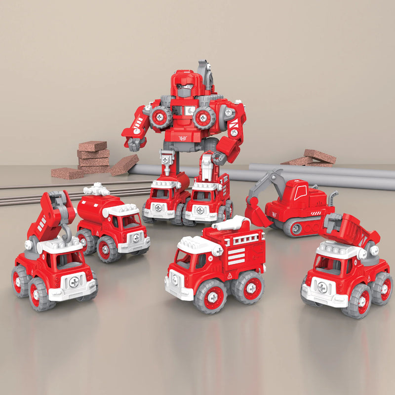 Edushape 5-in-1 Truck-O-Bot Fire Rescue