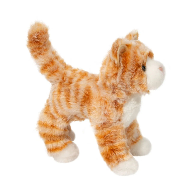 Douglas Hally Orange Striped Cat 8" Plush