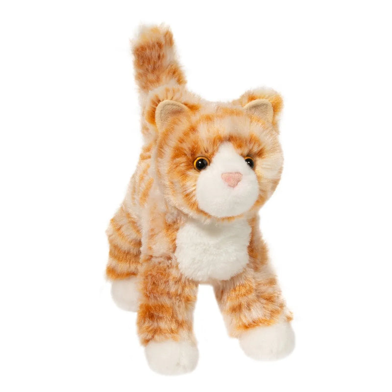 Douglas Hally Orange Striped Cat 8" Plush