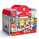Hape Portable Train Station Set