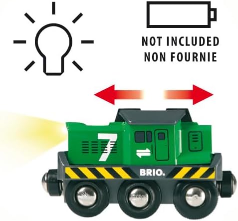 Brio Battery Powered Freight Engine 33214